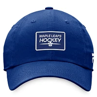 Casquette réglable authentique Pro des Maple Leafs de Toronto Fanatics pour femmes