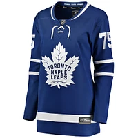 Fanatics pour femmes Ryan Reaves - Maillot bleu de joueur échappé à domicile des Maple Leafs Toronto