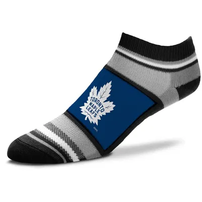 Toronto Maple Leafs For Bare Feet Women's Marquis Addition No Show Ankle Socks