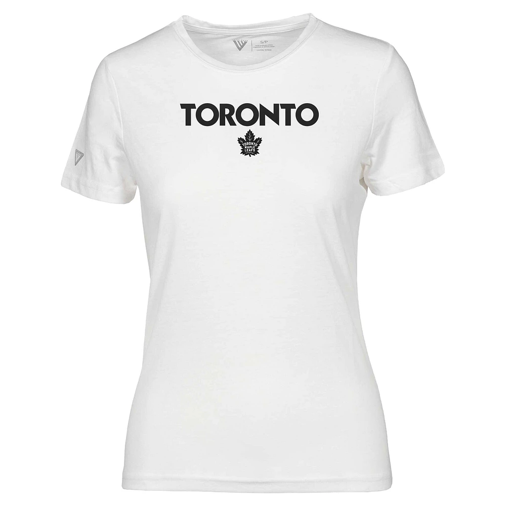 Women's Levelwear Toronto Maple Leafs Maddox City Capsule T-Shirt