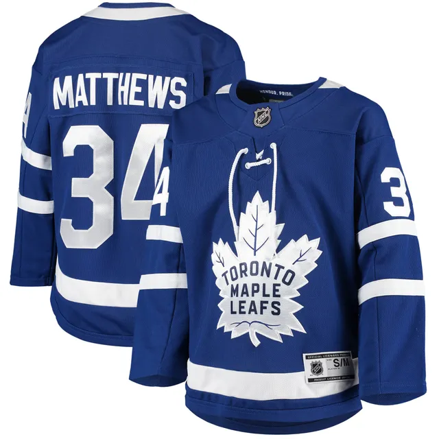 Outerstuff Toddler Auston Matthews Black Toronto Maple Leafs Alternate Replica Player Jersey