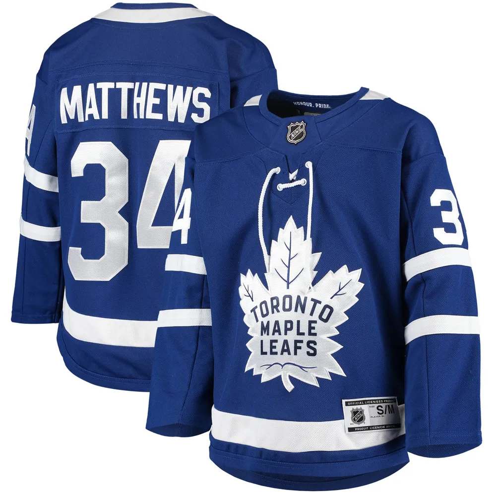 Blue Line Auston Matthews Toronto Maple Leafs 2017 Jersey - Shop