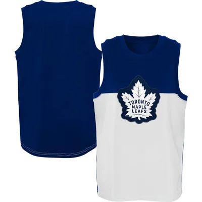 Youth Blue/White Toronto Maple Leafs Revitalize - Tank Top