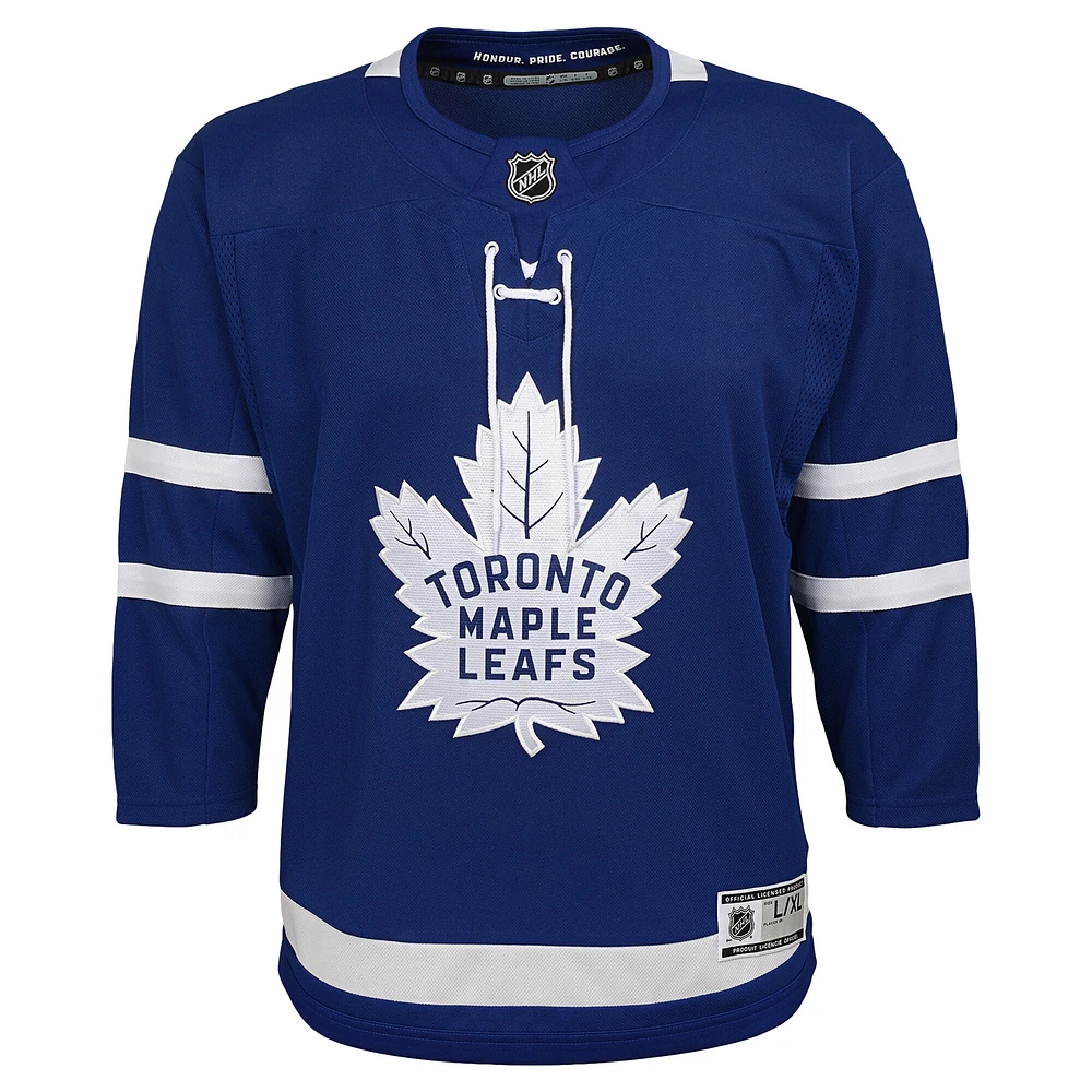 Maillot Toronto Maple Leafs Home Premier bleu pour jeune