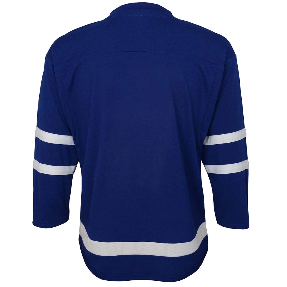 Maillot de réplique à domicile des Maple Leafs Toronto bleu pour jeunes