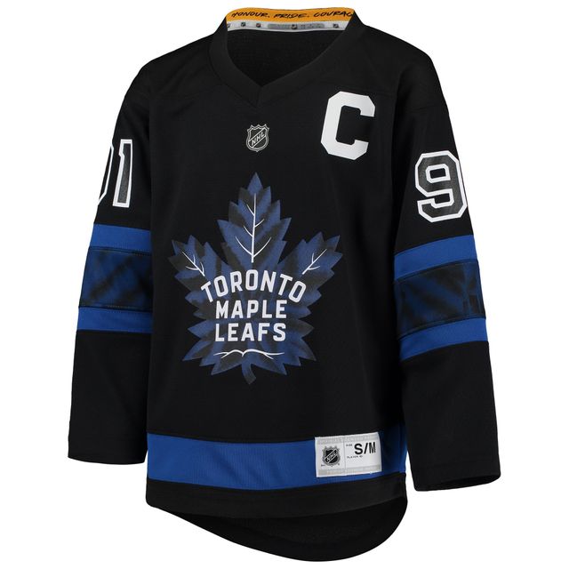 Jeune John Tavares Noir Toronto Maple Leafs Alternate Replica Player Jersey