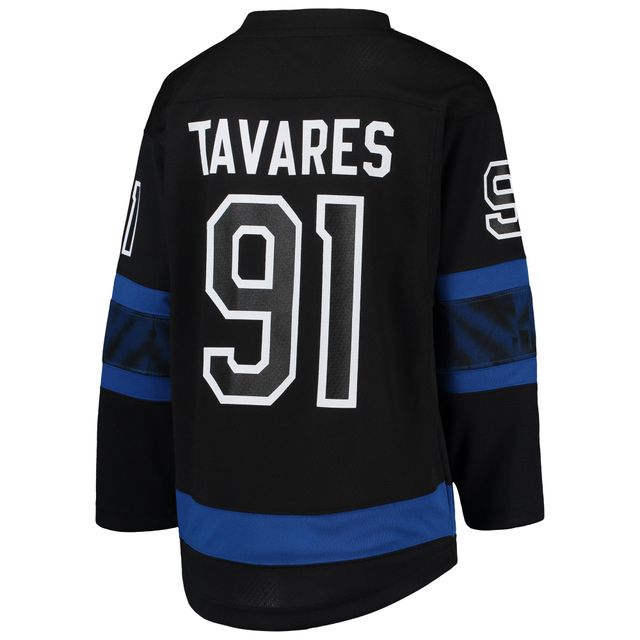 Jeune John Tavares Noir Toronto Maple Leafs Alternate Replica Player Jersey