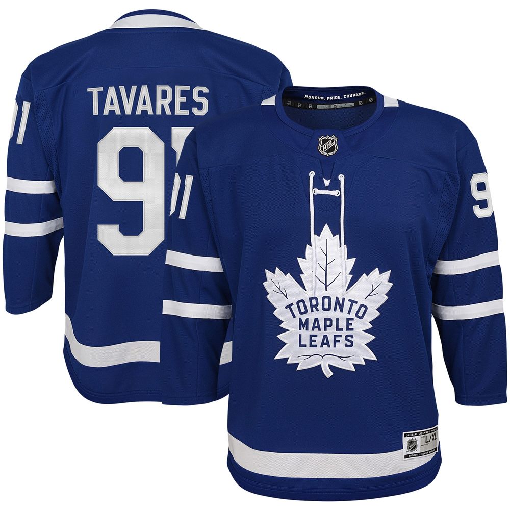 Youth John Tavares Blue Toronto Maple Leafs Home Premier Player - Jersey