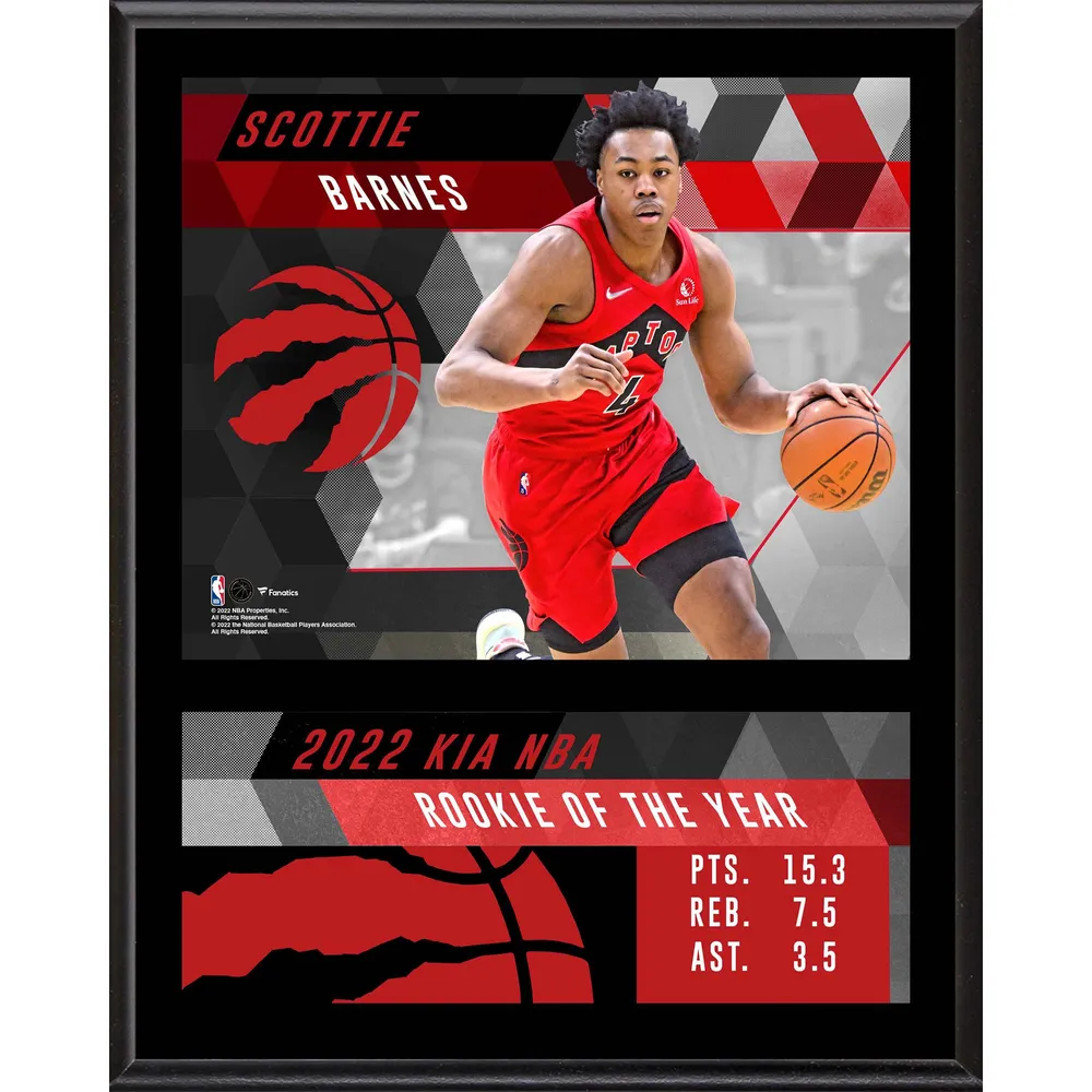 Scottie Barnes Toronto Raptors Fanatics Exclusive Parallel Panini Instant  Barnes Closes Out ROY Campaign With A Playoff-Best 18 Points Single Rookie  Trading Card - Limited Edition of 99