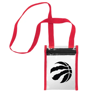 FOCO Toronto Raptors To Go Sac fourre-tout à bandoulière transparent