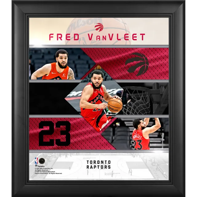 Fred VanVleet Toronto Raptors Unsigned Layup vs Orlando Magic