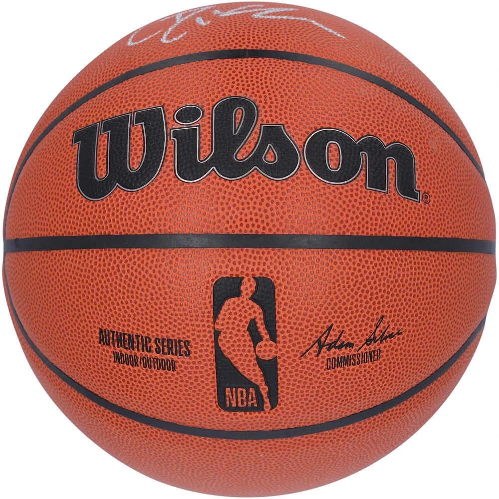 Gradey Dick Toronto Raptors Autographed Wilson Authentic Series Indoor/Outdoor Basketball