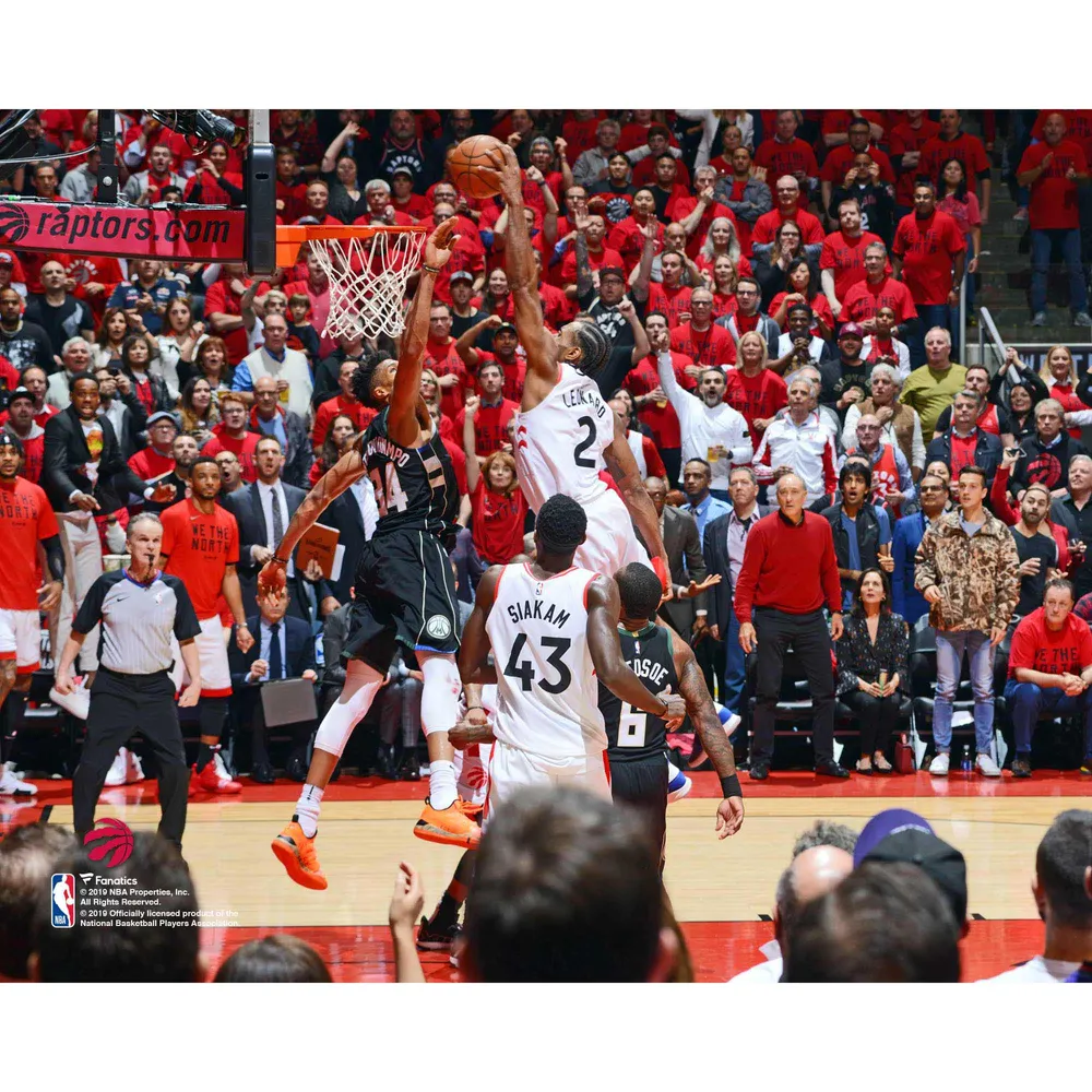 Kawhi Leonard Game 7 “THE SHOT” Buzzer Beater Toronto Raptors 11x14 Photo  Sixers