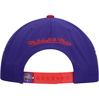 Men's Mitchell & Ness Purple/Red Toronto Raptors AS2K Stars Pro Crown Adjustable Hat