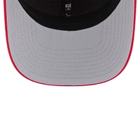 Men's New Era  Red Toronto Raptors Victory Grove Circle Patch 9SEVENTY Adjustable Hat