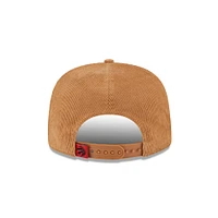 Casquette ajustable en velours côtelé Victory Grove de Toronto Raptors de New Era pour homme
