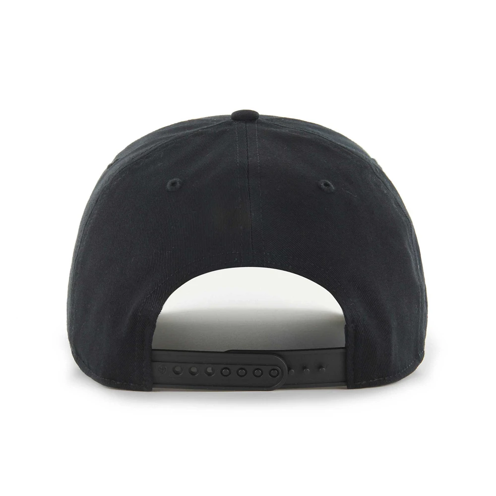 Casquette Snapback Contra Hitch des Toronto Raptors '47 noire pour homme