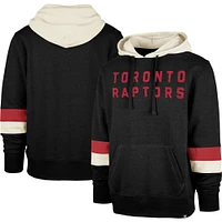 '47 Black Toronto Raptors Premier Wordmark Lennox pour hommes - Chandail à capuchon