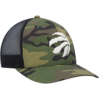 Men's '47  Camo/Black Toronto Raptors Trucker Snapback Hat