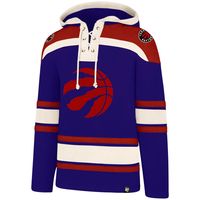 Men's '47 Purple Toronto Raptors Lacer - Pullover Hoodie