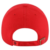 Casquette ajustable Clean Up '47 des Raptors de Toronto pour hommes, rouge