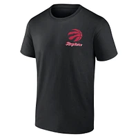 T-shirt noir pour homme Toronto Raptors Never Over