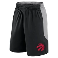 Men's Fanatics Black Toronto Raptors Go Hard Shorts