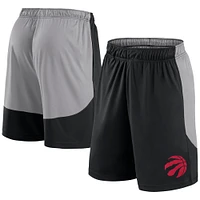 Men's Fanatics Black Toronto Raptors Go Hard Shorts