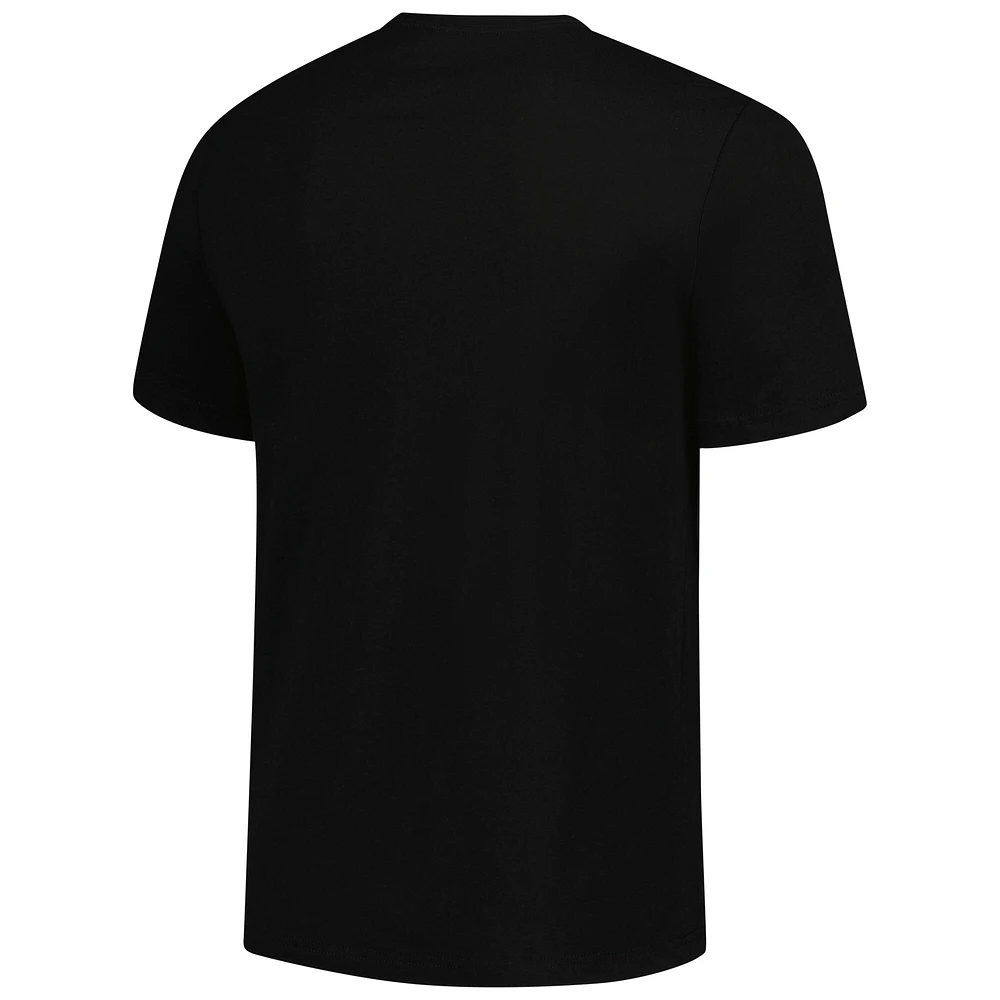 T-shirt noir pour hommes Fanatics Toronto Raptors Location Just Net