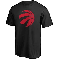 T-shirt noir avec logo de l'équipe principale des Raptors Toronto Fanatics pour hommes