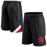 Men's Fanatics Black Toronto Raptors Slice Shorts