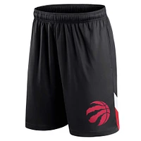 Men's Fanatics Black Toronto Raptors Slice Shorts