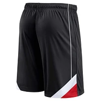 Men's Fanatics Black Toronto Raptors Slice Shorts