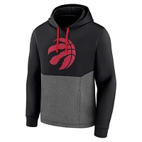 Men's Fanatics Black Toronto Raptors Winter Camp Pullover Hoodie