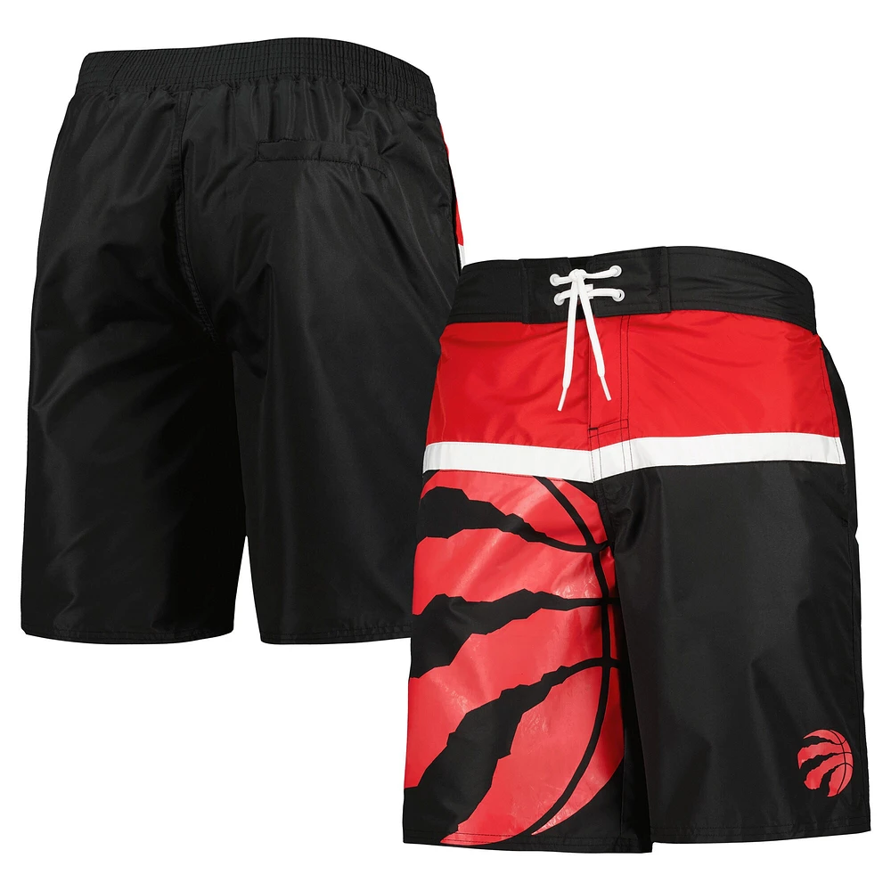 Men's G-III Sports by Carl Banks Black Toronto Raptors Sea Wind Swim Trunks