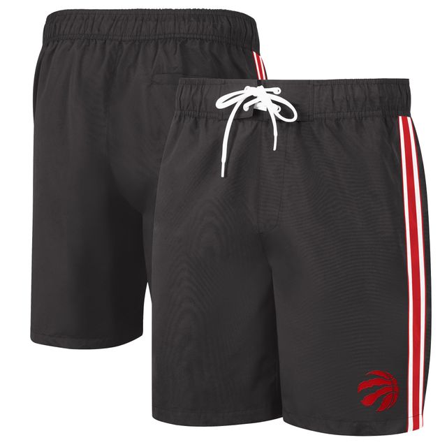 Toronto Raptors Volley G-III Sports by Carl Banks pour hommes - Noir Short de bain