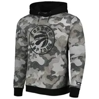 Sweat à capuche noir Hugo Boss Toronto Raptors Camo pour homme