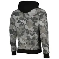 Sweat à capuche noir Hugo Boss Toronto Raptors Camo pour homme