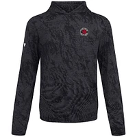 Men's Levelwear Black Toronto Raptors Platform Pullover Hoodie