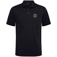 Men's Levelwear Black Toronto Raptors Vision Polo