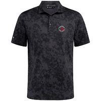 Men's Levelwear Black Toronto Raptors Whisper Polo