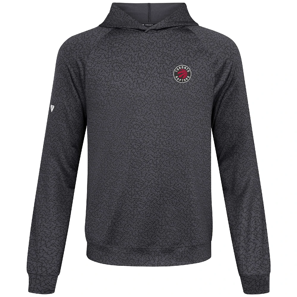 Sweat à capuche gris Challenger des Raptors de Toronto pour homme Levelwear