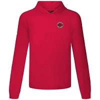 Men's Levelwear Red Toronto Raptors Dimension R Pullover Hoodie