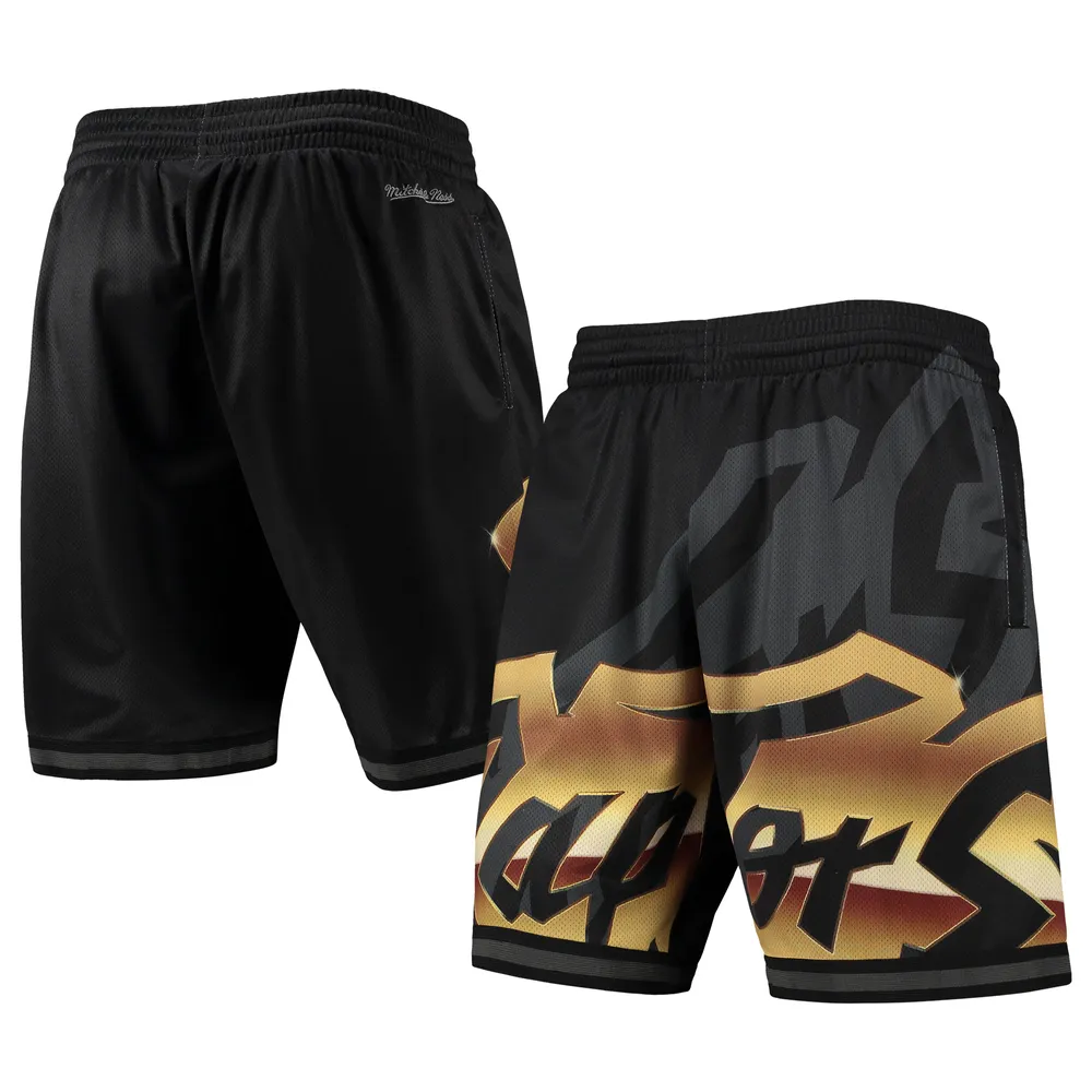 Mitchell & Ness Raptors Big Face Black Basketball Shorts