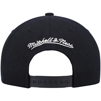 Men's Mitchell & Ness Black Toronto Raptors Ground 2.0 Snapback Hat