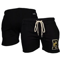 Men's Mitchell & Ness Black Toronto Raptors Stallion Shorts