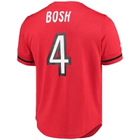 Men's Mitchell & Ness Chris Bosh Red Toronto Raptors 2003 Mesh Name Number T-Shirt