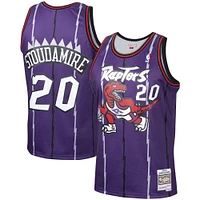 Maillot Swingman Mitchell & Ness Damon Stoudamire violet des Raptors de Toronto 1995/96 pour hommes