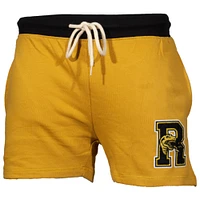 Men's Mitchell & Ness Gold Toronto Raptors Eye Of The Tiger Shorts