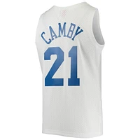 Maillot Swingman Mitchell & Ness Marcus Camby blanc des Raptors de Toronto 1996/97 pour hommes